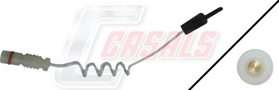 Casals 50170 - Предупредителен контактен сензор, износване на накладките vvparts.bg