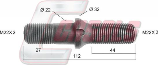 Casals 21289 - Колесен болт vvparts.bg