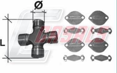 Casals CR19 - Шарнирно съединение, карданен вал vvparts.bg