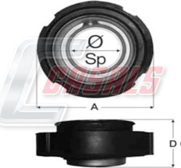 Casals ST28 - Опора карданен вал vvparts.bg