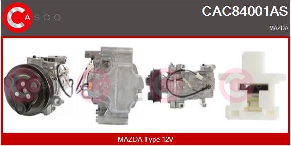 Casco CAC84001AS - Компресор, климатизация vvparts.bg