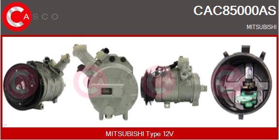 Casco CAC85000AS - Компресор, климатизация vvparts.bg