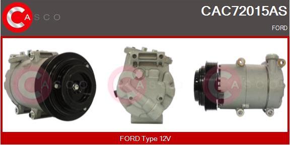 Casco CAC72015AS - Компресор, климатизация vvparts.bg