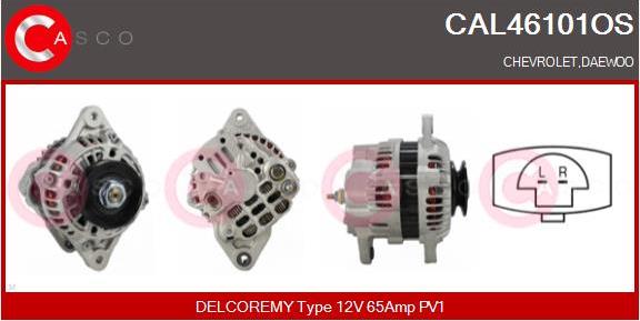 Casco CAL46101OS - Генератор vvparts.bg