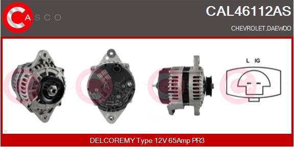 Casco CAL46112AS - Генератор vvparts.bg