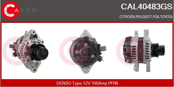 Casco CAL40483GS - Генератор vvparts.bg