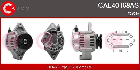 Casco CAL40168AS - Генератор vvparts.bg