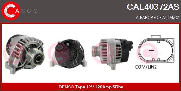 Casco CAL40372AS - Генератор vvparts.bg