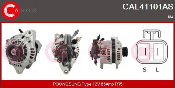 Casco CAL41101AS - Генератор vvparts.bg