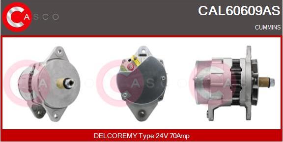 Casco CAL60609AS - Генератор vvparts.bg