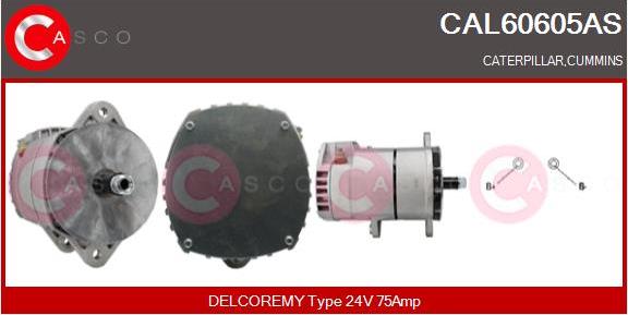 Casco CAL60605AS - Генератор vvparts.bg