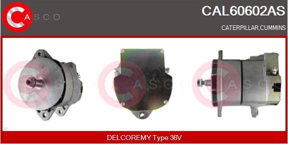 Casco CAL60602AS - Генератор vvparts.bg