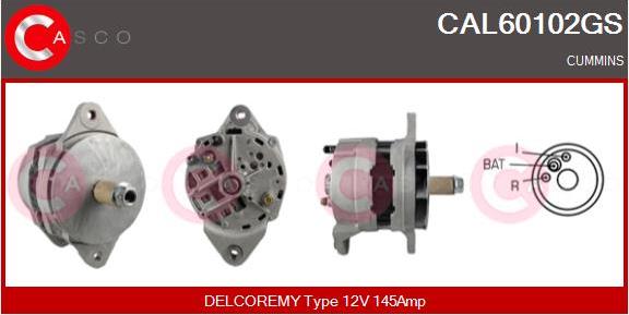 Casco CAL60102GS - Генератор vvparts.bg