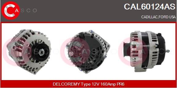 Casco CAL60124AS - Генератор vvparts.bg