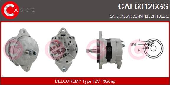 Casco CAL60126GS - Генератор vvparts.bg