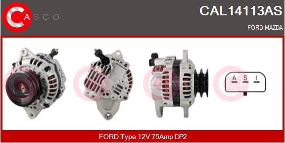 Casco CAL14113AS - Генератор vvparts.bg