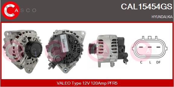 Casco CAL15454GS - Генератор vvparts.bg