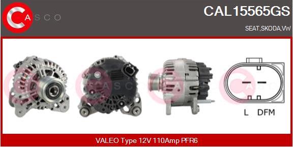 Casco CAL15565GS - Генератор vvparts.bg