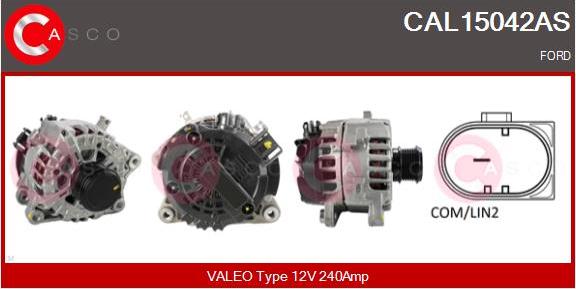 Casco CAL15042AS - Генератор vvparts.bg