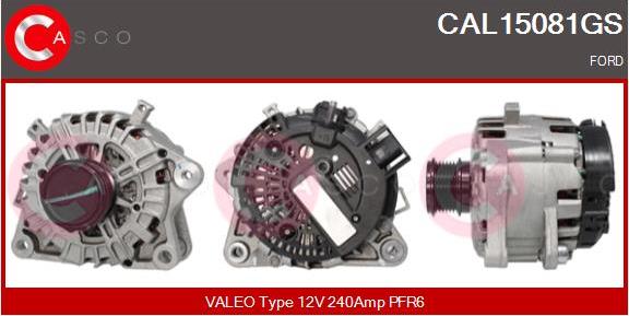 Casco CAL15081GS - Генератор vvparts.bg