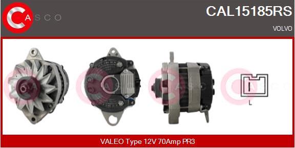 Casco CAL15185RS - Генератор vvparts.bg
