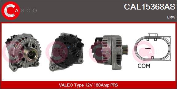 Casco CAL15368AS - Генератор vvparts.bg
