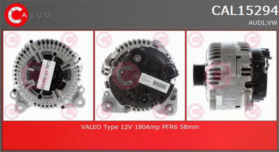 Casco CAL15294 - Генератор vvparts.bg