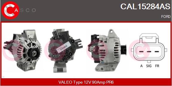 Casco CAL15284AS - Генератор vvparts.bg