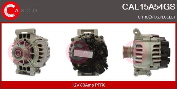 Casco CAL15A54GS - Генератор vvparts.bg
