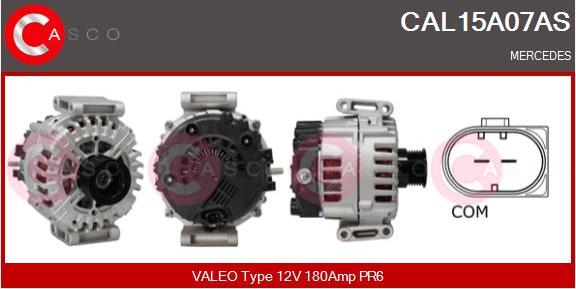 Casco CAL15A07AS - Генератор vvparts.bg