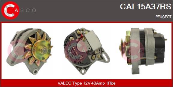Casco CAL15A37RS - Генератор vvparts.bg