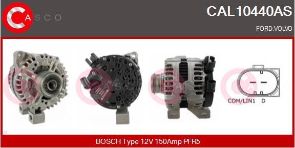 Casco CAL10440AS - Генератор vvparts.bg