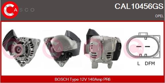 Casco CAL10456GS - Генератор vvparts.bg