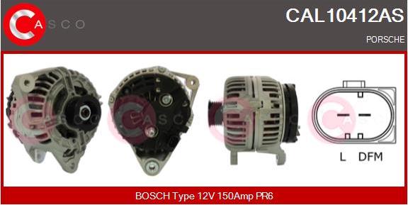 Casco CAL10412AS - Генератор vvparts.bg