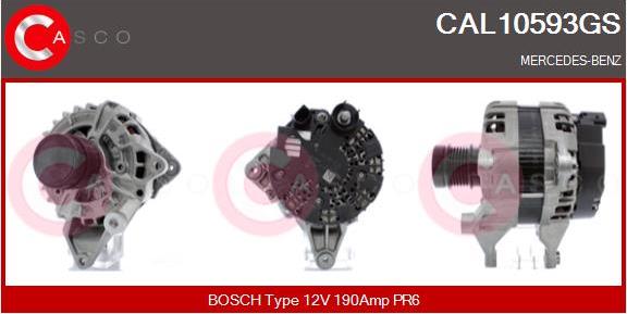 Casco CAL10593GS - Генератор vvparts.bg