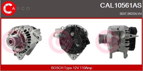 Casco CAL10561AS - Генератор vvparts.bg