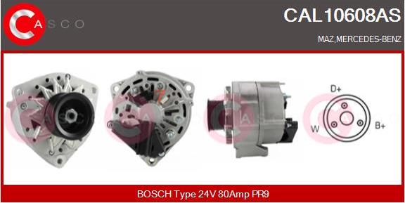 Casco CAL10608AS - Генератор vvparts.bg