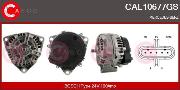 Casco CAL10677GS - Генератор vvparts.bg