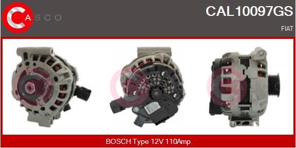 Casco CAL10097GS - Генератор vvparts.bg