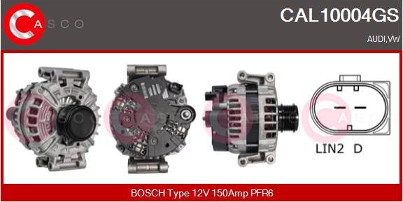 Casco CAL10004GS - Генератор vvparts.bg