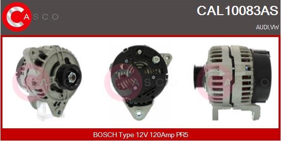 Casco CAL10083AS - Генератор vvparts.bg