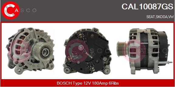 Casco CAL10087GS - Генератор vvparts.bg