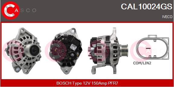 Casco CAL10024GS - Генератор vvparts.bg