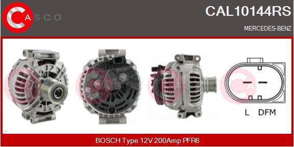 Casco CAL10144RS - Генератор vvparts.bg