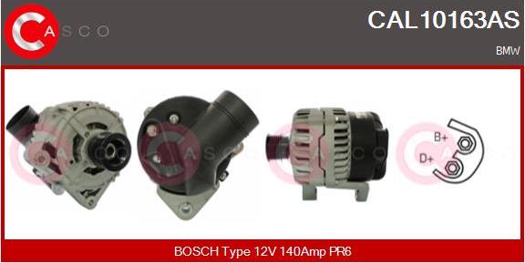Casco CAL10163AS - Генератор vvparts.bg