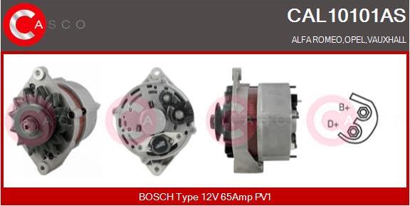 Casco CAL10101AS - Генератор vvparts.bg