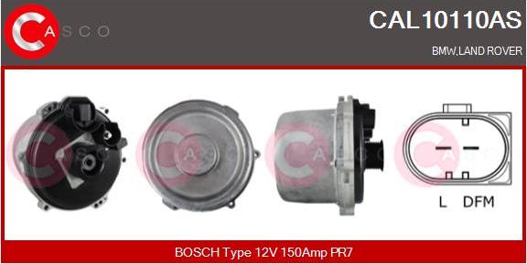 Casco CAL10110AS - Генератор vvparts.bg