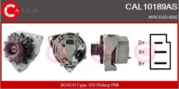 Casco CAL10189AS - Генератор vvparts.bg