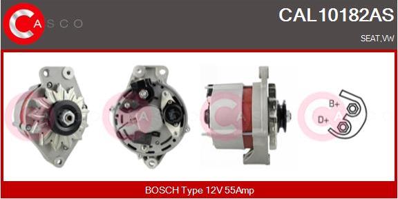 Casco CAL10182AS - Генератор vvparts.bg