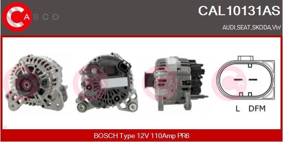 Casco CAL10131AS - Генератор vvparts.bg